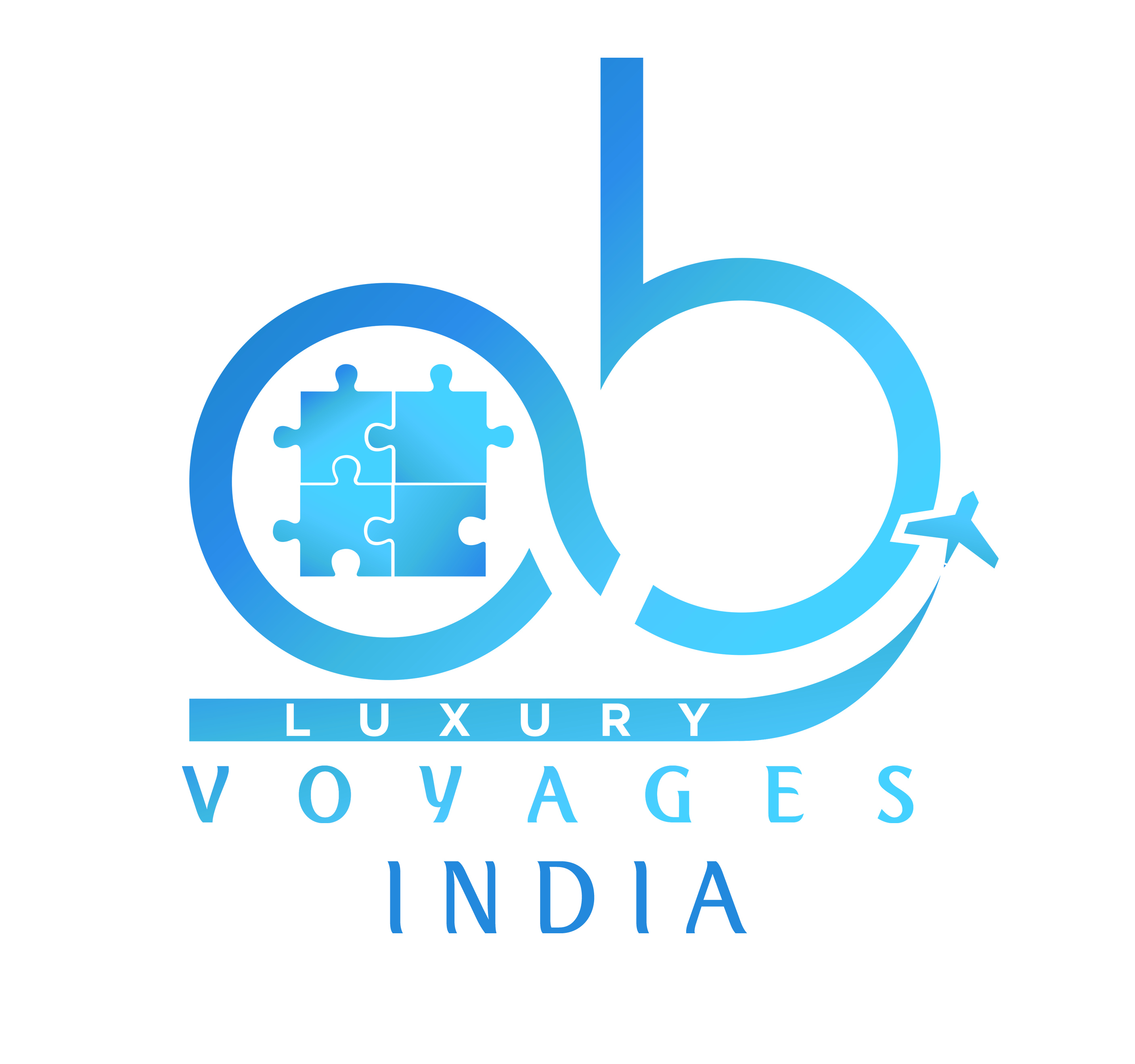 Ab Voyages India white Background